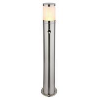 Außenleuchte Xeloo 60 Watt Edelstahl, Bodenmontage - Silberfarben, Basics, Kunststoff/Metall (14/80cm) - Globo