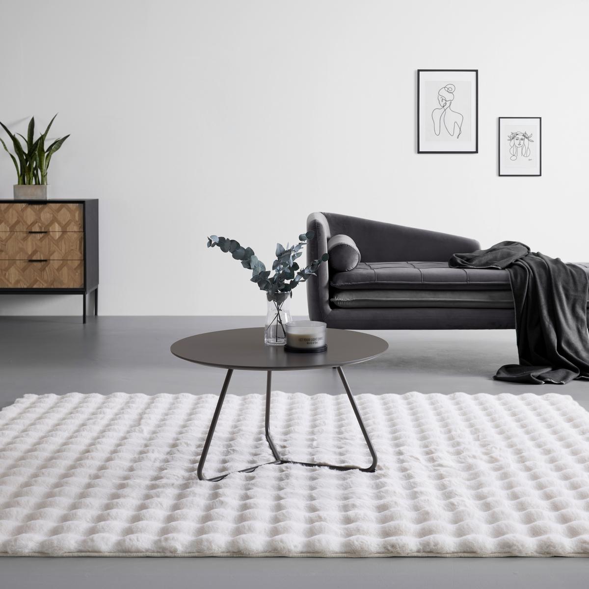 KONFERENČNÝ STOLÍK MICA - sivá, Modern, kov/kompozitné drevo (70/40/70cm) - Mömax