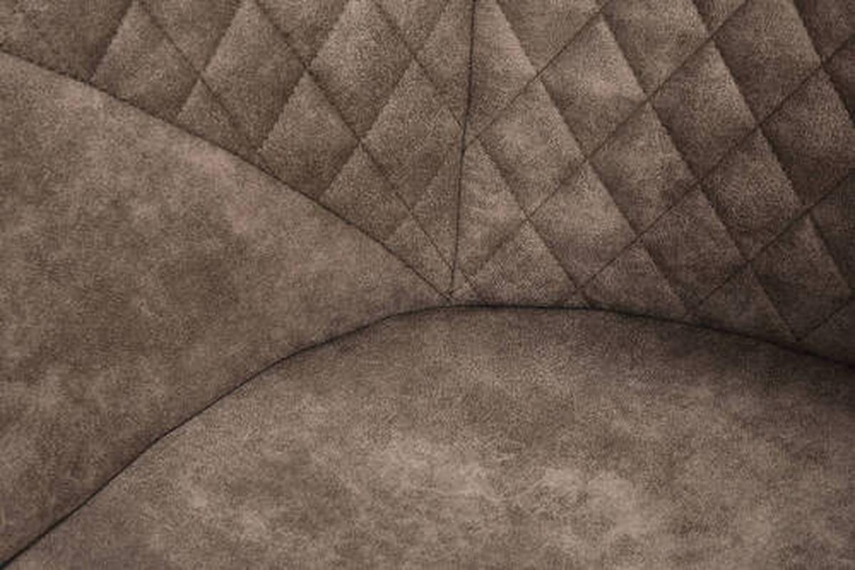 Sada židlí hnědá/šedá - šedá/hnědá, Design, dřevo/textil (59/82/55cm)