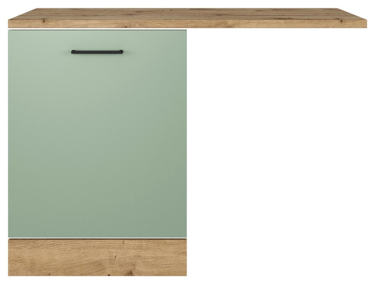 KRYCÍ ČELNÍ PANEL MYČKY CARA GSP-PAKET TIGSV - zelená/dub artisan, Konvenční, kompozitní dřevo (110/85/60cm) - FlexWell