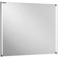 Badspiegel LED-Line BxH 81x67 cm Led Beleuchtung - Alufarben, Basics, Glas/Holzwerkstoff (81/67/4cm) - MID.YOU