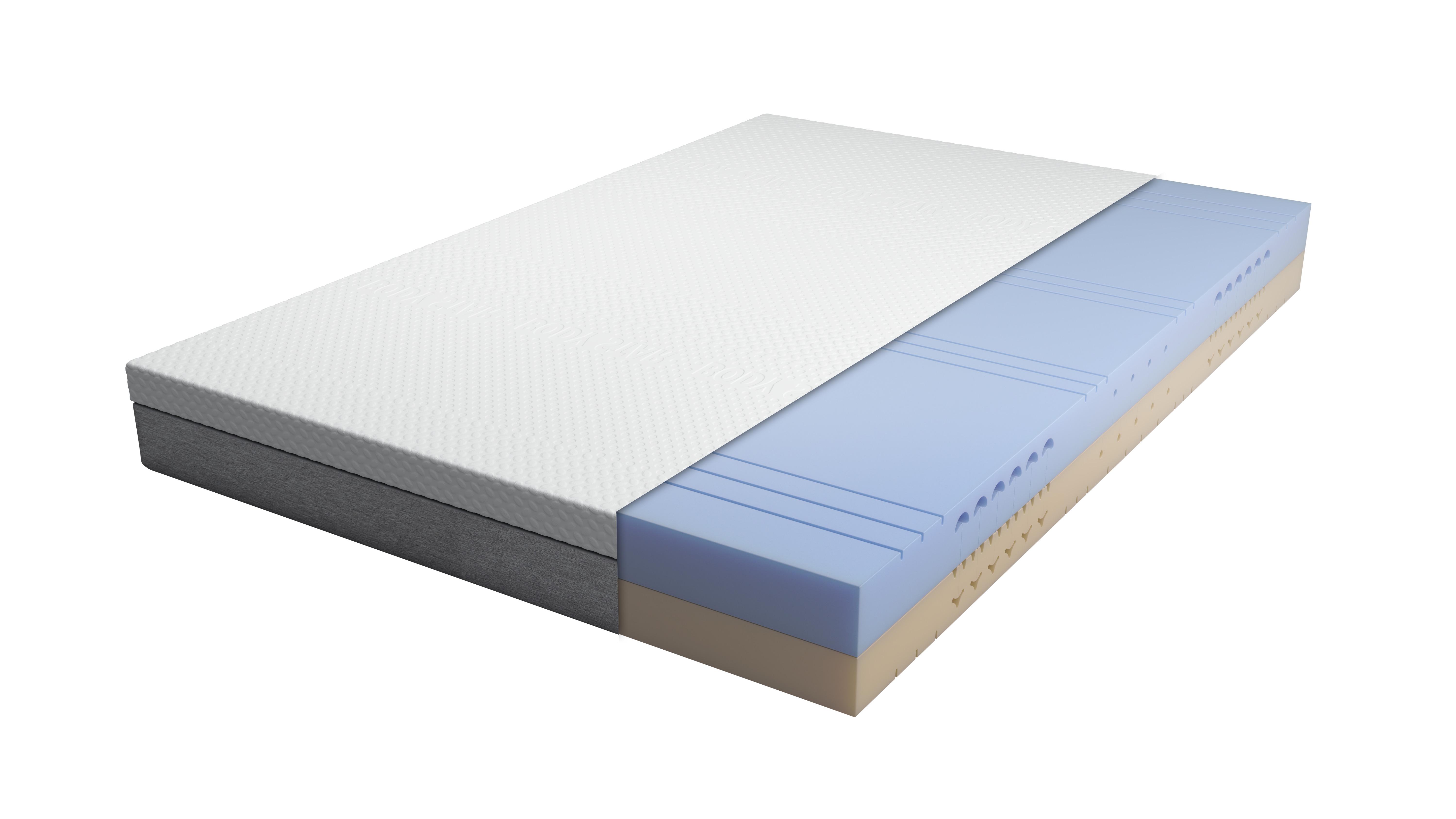 Kaltschaummatratze Classic Line Body Star 120x200cm H2 - Weiß, Basics, Textil (120/200cm) - BODY STAR classic
