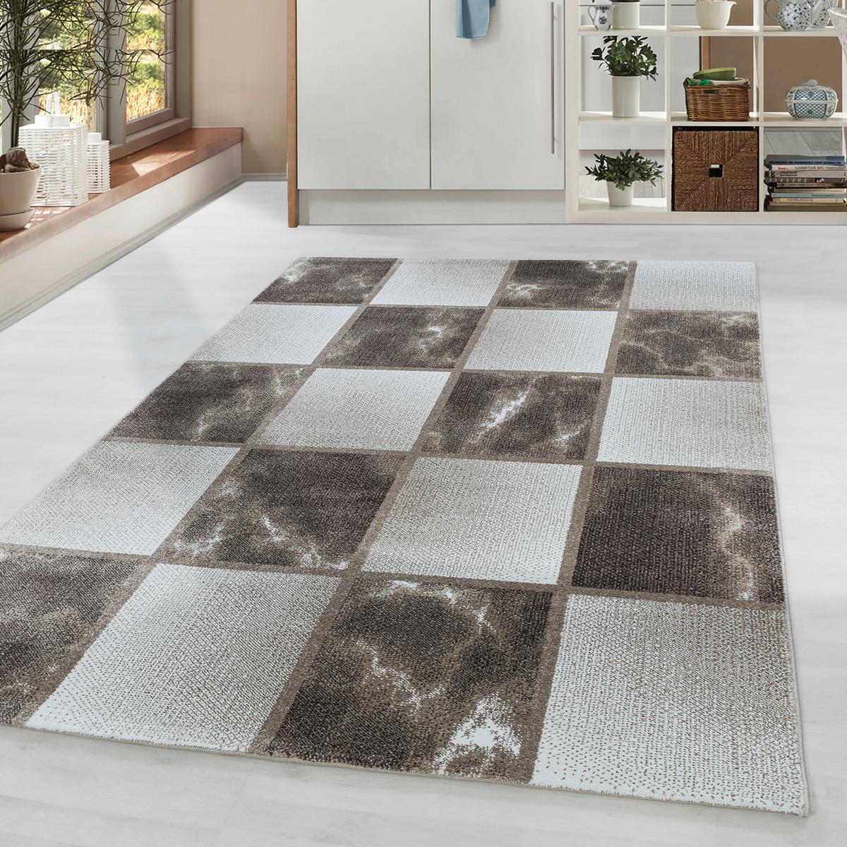 Webteppich Braun/grau Naturfaser Ottawa 240x340 Cm - Braun, Design, Textil (240/340cm)