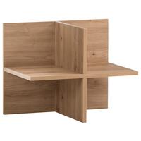 Regal Aino B: 47,5cm Eiche Artisan - Eiche Artisan, MODERN, Holzwerkstoff (47,5/38,4/32,8cm) - MID.YOU