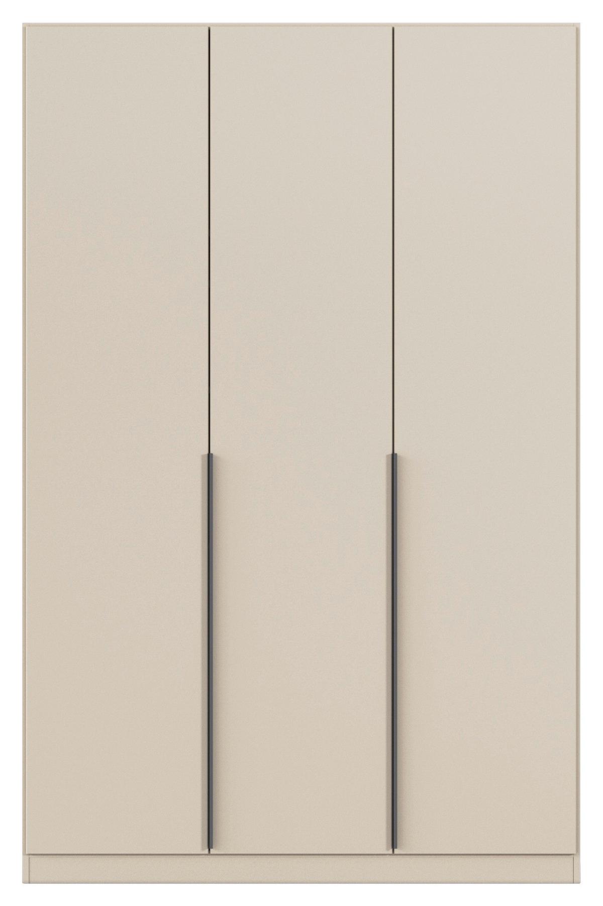Drehtürenschrank Alabama Champagner B: 136 Cm - Champagner, MODERN, Holzwerkstoff (136/229/54cm) - Rauch Möbel