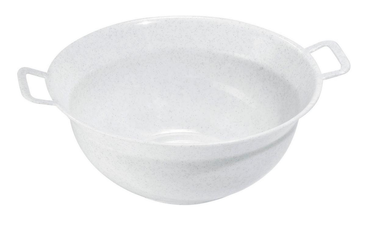 Rührschüssel Kunststoff Natur /Blau Weitling D/H: 32/13 cm - Blau/Naturfarben, KONVENTIONELL, Kunststoff (32/13cm)