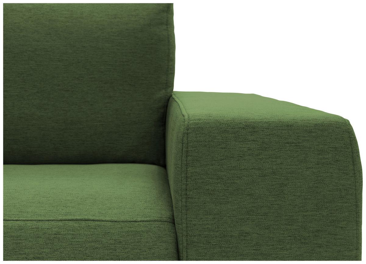 Bigsofa Looks Vi - Schwarz/Grün, Design, Textil (242/88/88cm) - LOOKS by W.Joop