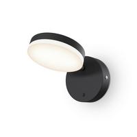 Wandleuchte Fad - Schwarz, Trend, Kunststoff/Metall (10,6/12/19,1cm) - MAYTONI