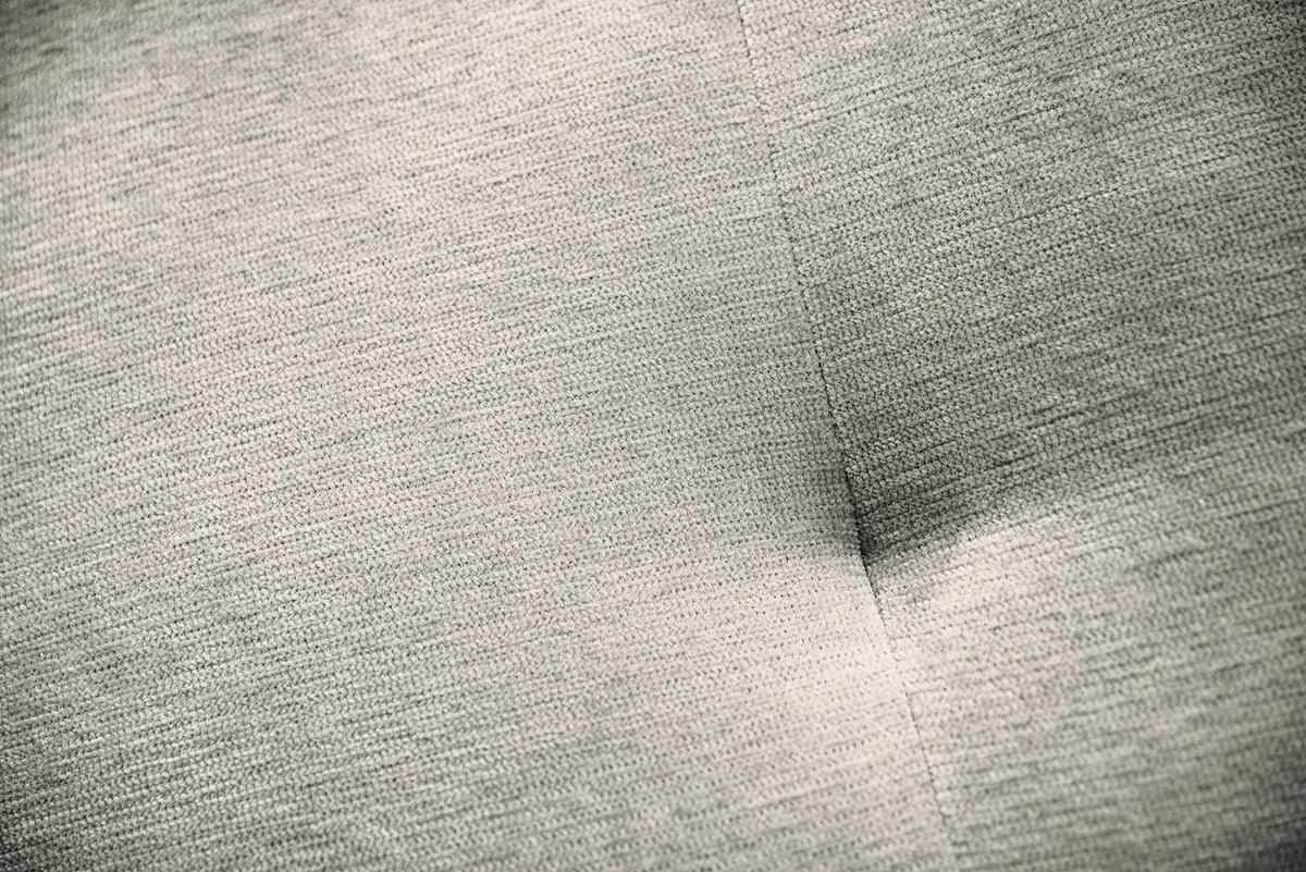 Ecksofa Fluffy Silberfarben S: 184x269 Cm - Silberfarben/Schwarz, MODERN, Textil (184/269cm) - Trendmanufaktur