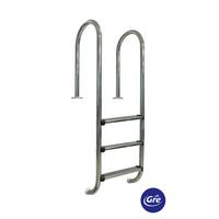 Poolleiter Leiter - Alufarben, KONVENTIONELL, Metall (158cm) - Gre