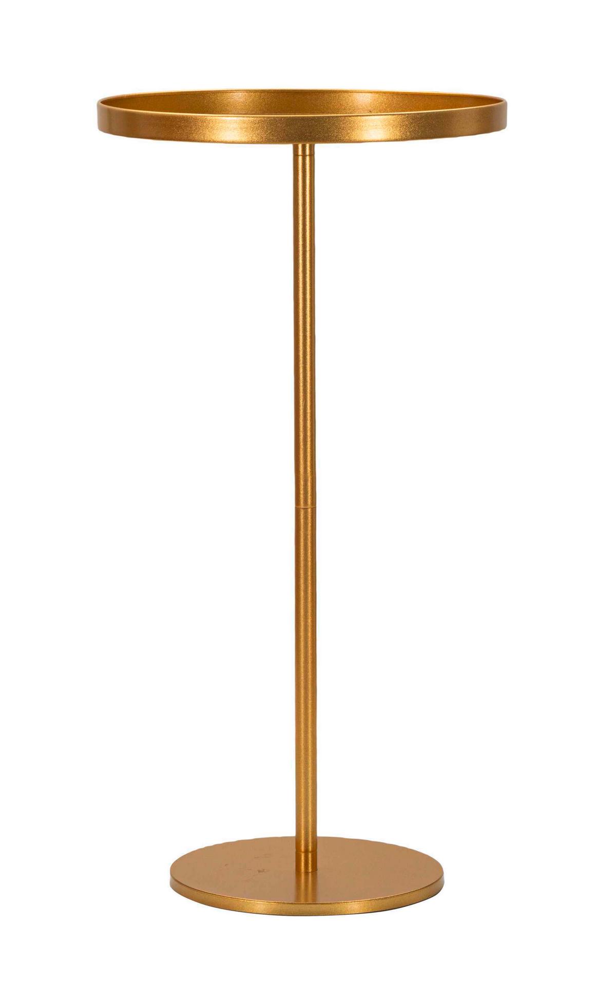 Couchtisch Doha Goldfarben B: 51 Cm - Goldfarben, Basics, Metall (51/100/51cm)