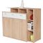 Komoda Tom - biela/dub sonoma, Moderný, drevo (150/105/40cm) Komoda Tom - biela/dub sonoma, Moderný, drevo (150/105/40cm)