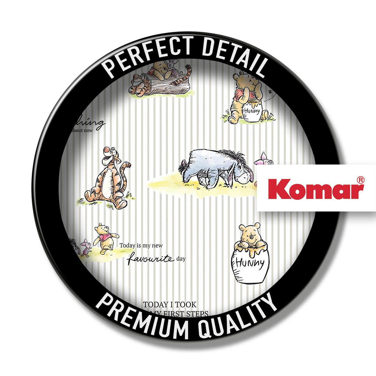 Vliestapete Winnie Pooh Multicolor, B/H: 200x280cm - Multicolor, Basics, Papier (200/280cm) - Disney