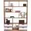 Raumteiler Meggy - Eichefarben/Weiß, MODERN, Holz (140/184/32cm) Raumteiler Meggy - Eichefarben/Weiß, MODERN, Holz (140/184/32cm)