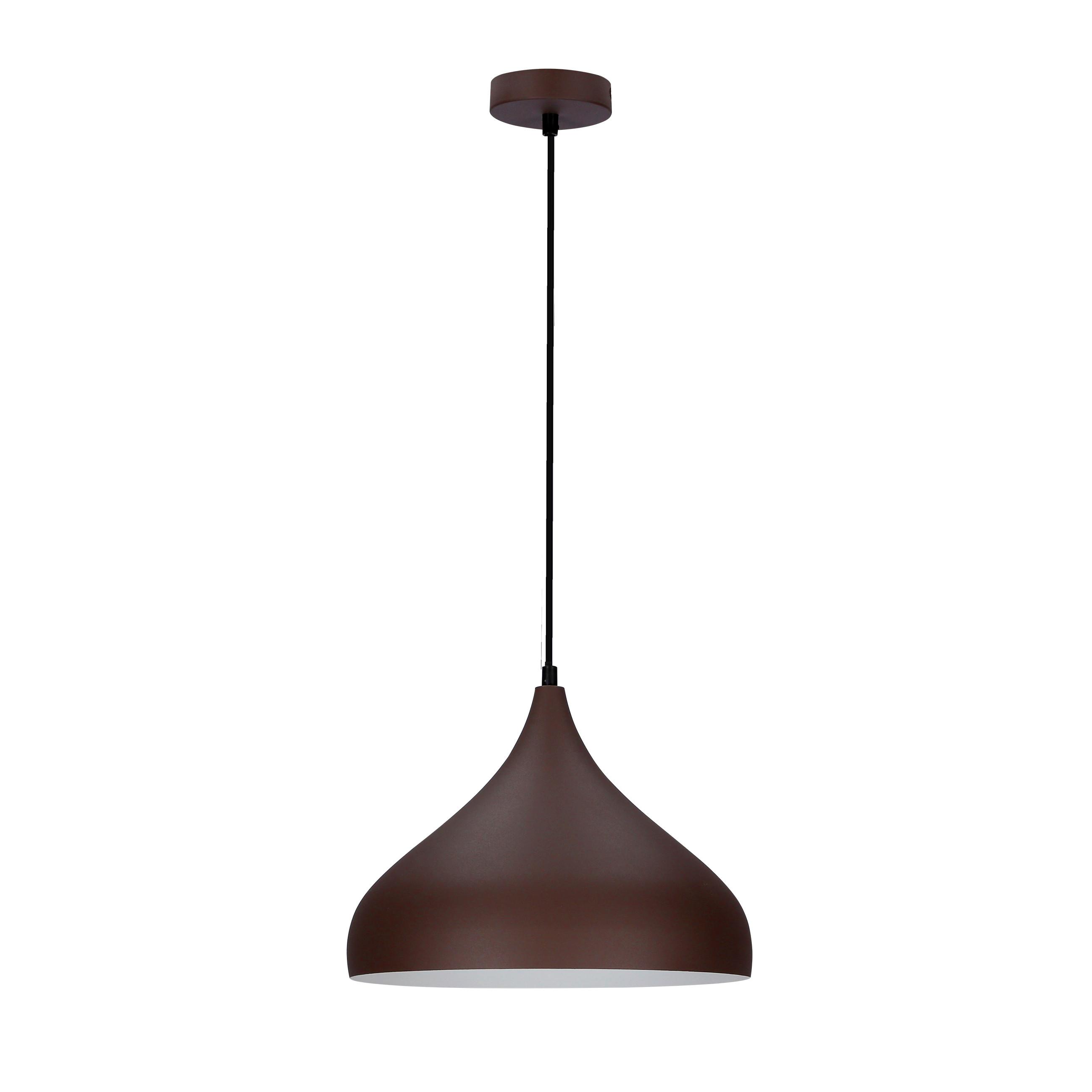 Pendelleuchte 50101270 Viborg - Braun, Design, Metall (32/32/90cm)