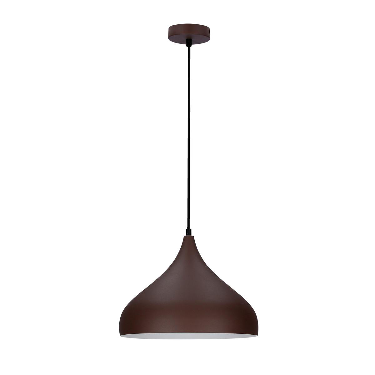 Pendelleuchte 50101270 Viborg - Braun, Design, Metall (32/32/90cm)
