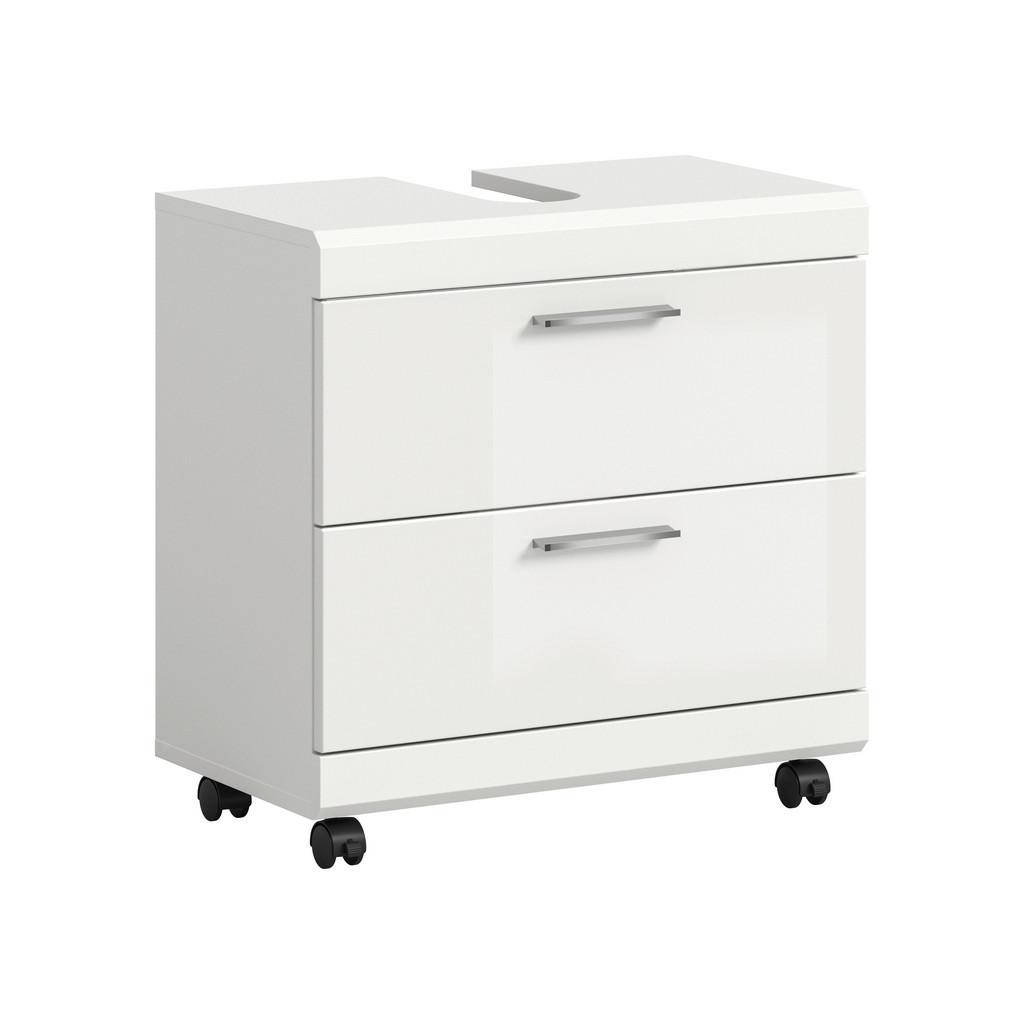 WASCHBECKENUNTERSCHRANK Scout Weiß/Weiß HG B: 60cm