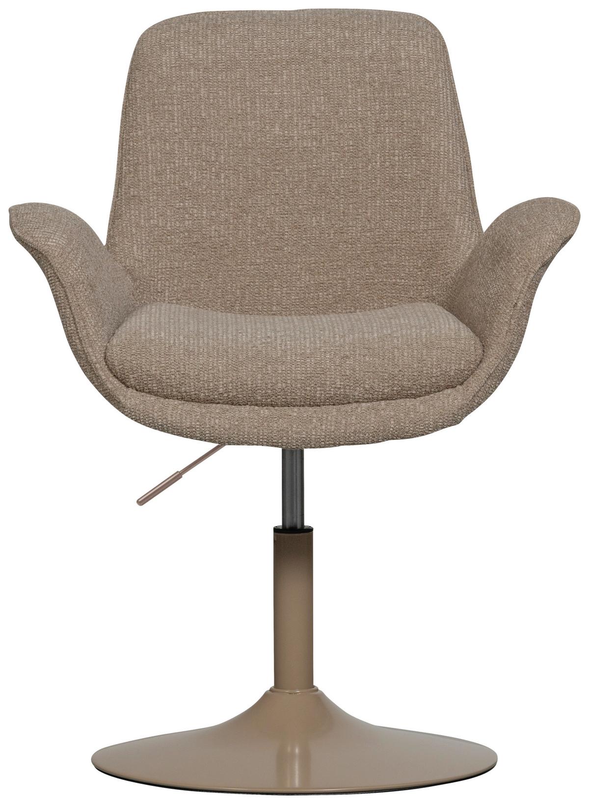 Armlehnstuhl Marten Sandfarben B: 70cm - Sandfarben, MODERN, Textil/Metall (70/90/66cm) - Livetastic