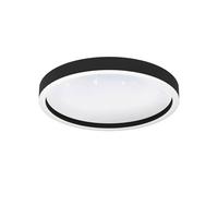 Led-deckenleuchte Montemorelos Z Ø 42 Cm Farbwechsler - Weiß, Design, Kunststoff/Metall (42/7cm) - Eglo