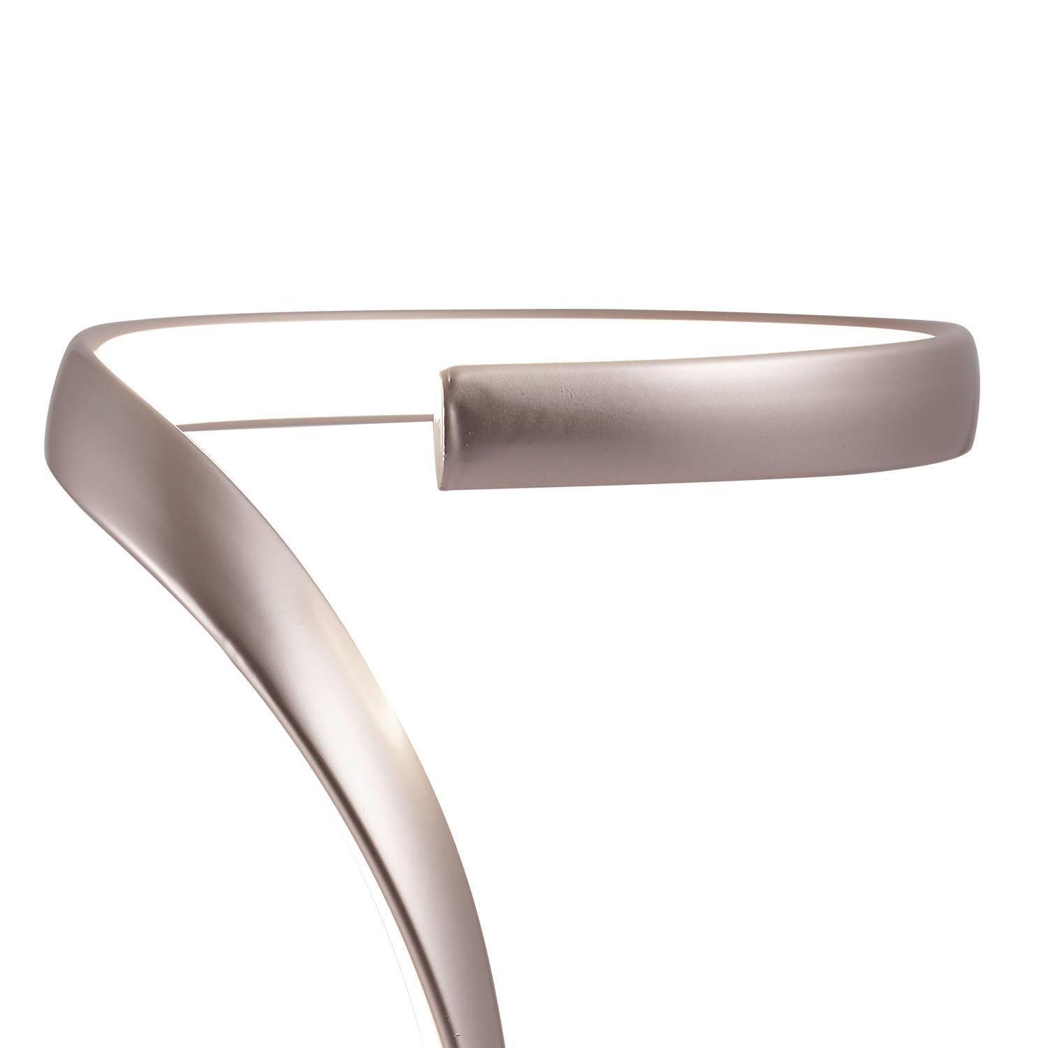 LED-Tischleuchte 5050/L - Silberfarben, Design, Metall (17/24cm)