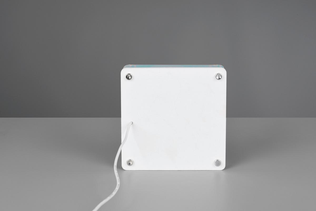 DEKORAČNÍ LED SVÍTIDLO HELGA - průhledné, Moderní, kov/plast (14,5/14,5/5cm) - Mömax