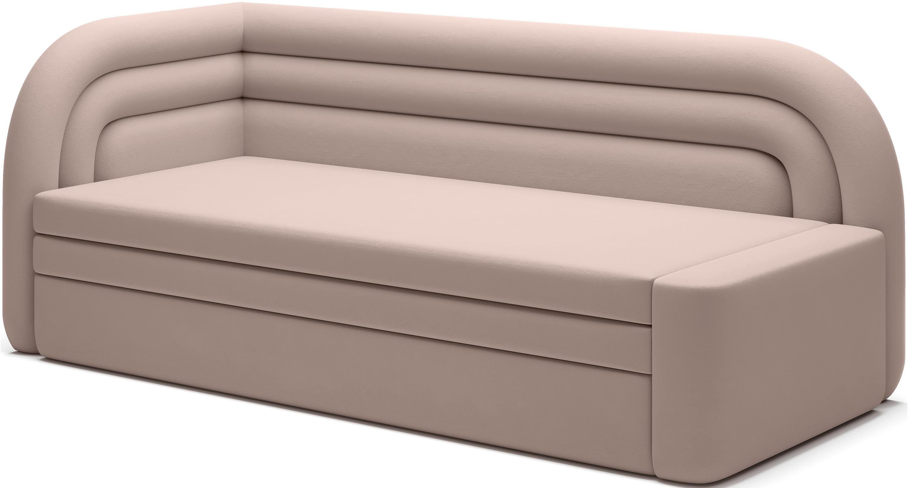 Récamiere Fabillo Beige B: 86 cm - Beige/Schwarz, Design, Textil (86/80/223cm) - MID.YOU