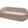 Récamiere Fabillo Beige B: 86 cm - Beige/Schwarz, Design, Textil (86/80/223cm) - MID.YOU