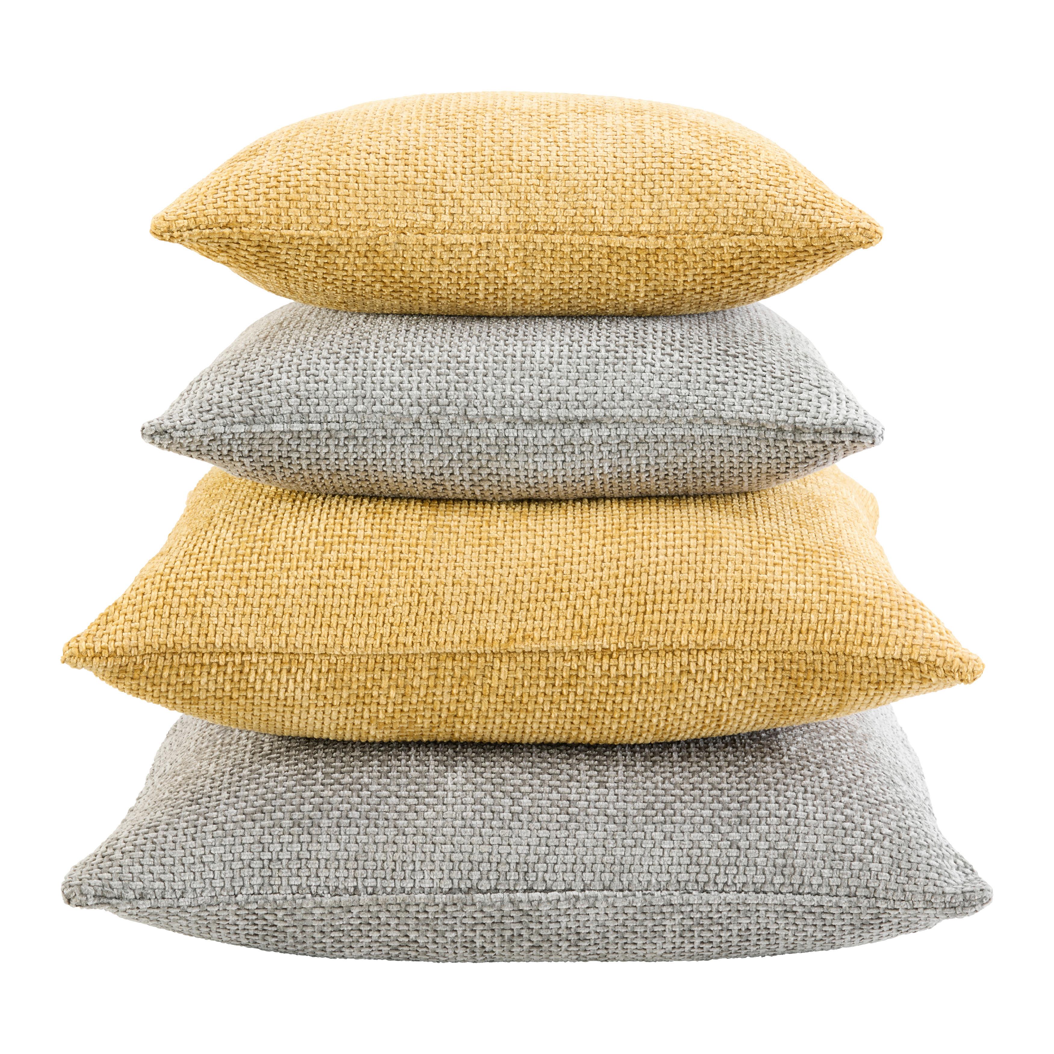 POTAH NA POLŠTÁŘ RORY - žlutá, Konvenční, textil (40/40cm) - Mömax