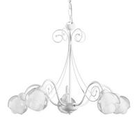 Kronleuchter Camilla Perlmutt L: 60 cm - Perlmutt, KONVENTIONELL, Glas/Metall (60/60/100cm)