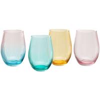 POHÁR NA PITIE IRYNA - viacfarebná, Modern, sklo (7,6/12,5cm) - Mömax