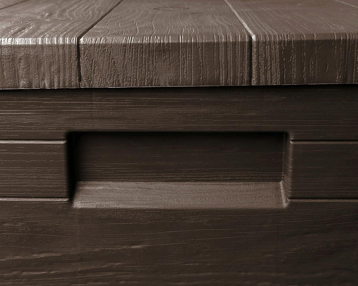 Kissenbox Madera Mini 44x50x43cm 90l Braun - Braun, Basics, Kunststoff (44/50/43cm)