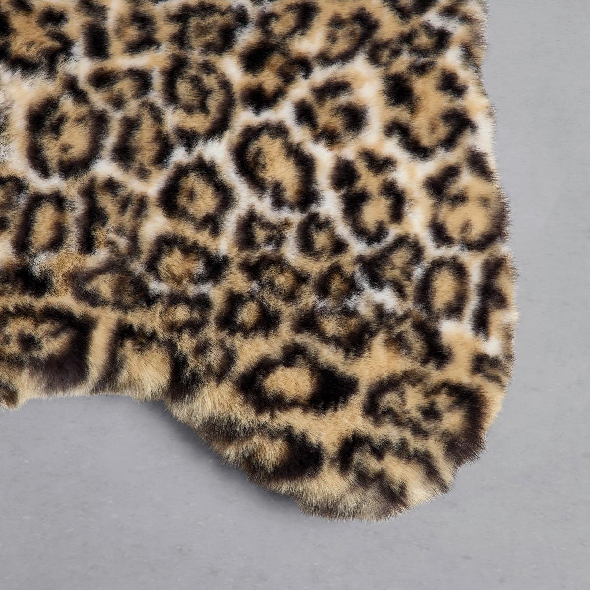 UMĚLÁ KOŽEŠINA LEO - bílá/černá, Konvenční, textil (60/90cm) - Mömax
