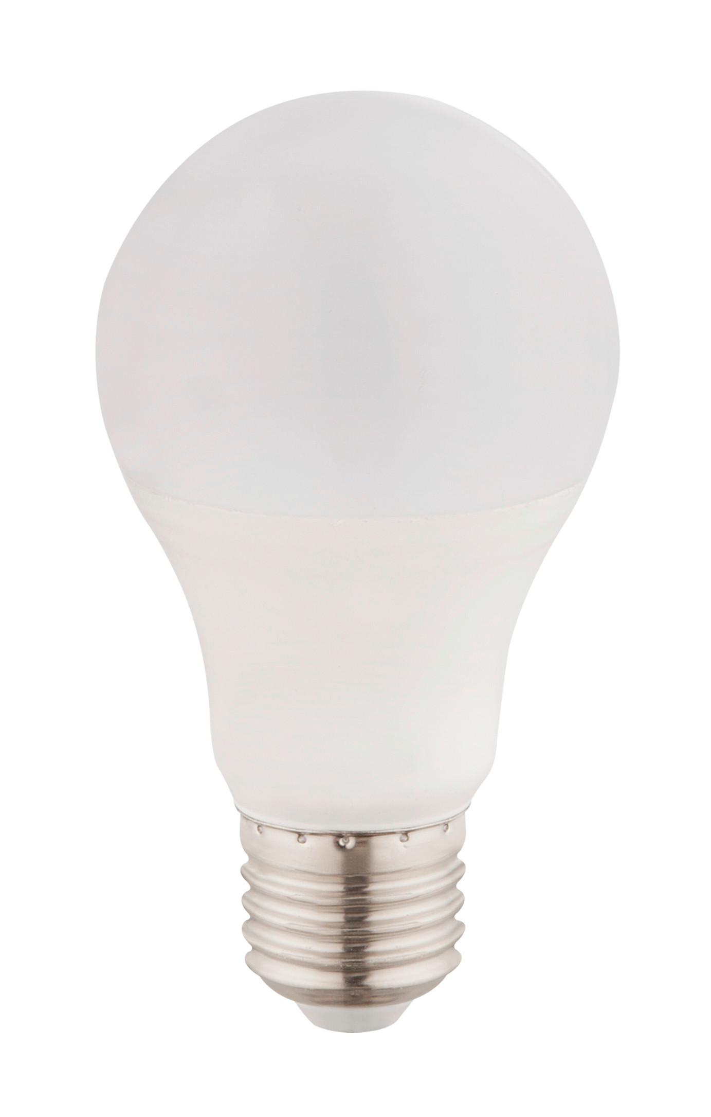 LED žárovka E27, 11W, 230V - opál, plast (6/11,5cm)