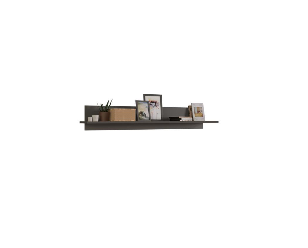 Wandboard Freno B: 22 Cm Grau Nb, Nox Oak Dekor - KONVENTIONELL, Holzwerkstoff (22/140/22cm) - MID.YOU