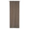 Verdunkelungsvorhang Melinda - Braun, ROMANTIK / LANDHAUS, Textil (135/245cm) - James Wood