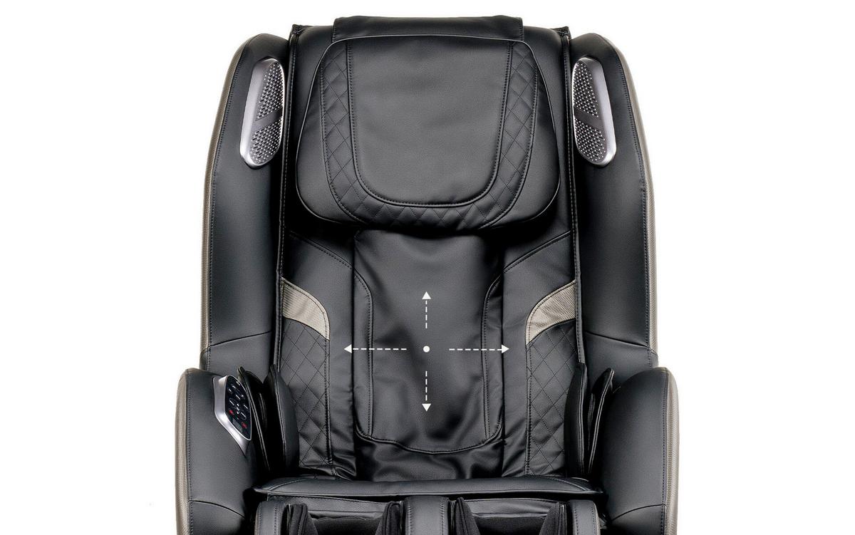MASSAGESESSEL Schwarz B: 72cm - Schwarz, Basics, Kunststoff/Textil (72/105/156cm) - iRest