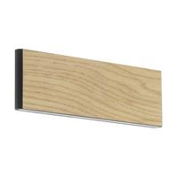 Led-wandleuchte 390127 Climene - Schwarz, Design, Holz/Metall (8.0/25.5/4.5cm) - Eglo