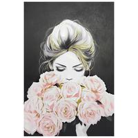 obraz na plátně ACRYL - vícebarevná, Konvenční, dřevo/textil (80/120/3,5cm) - Premium Living