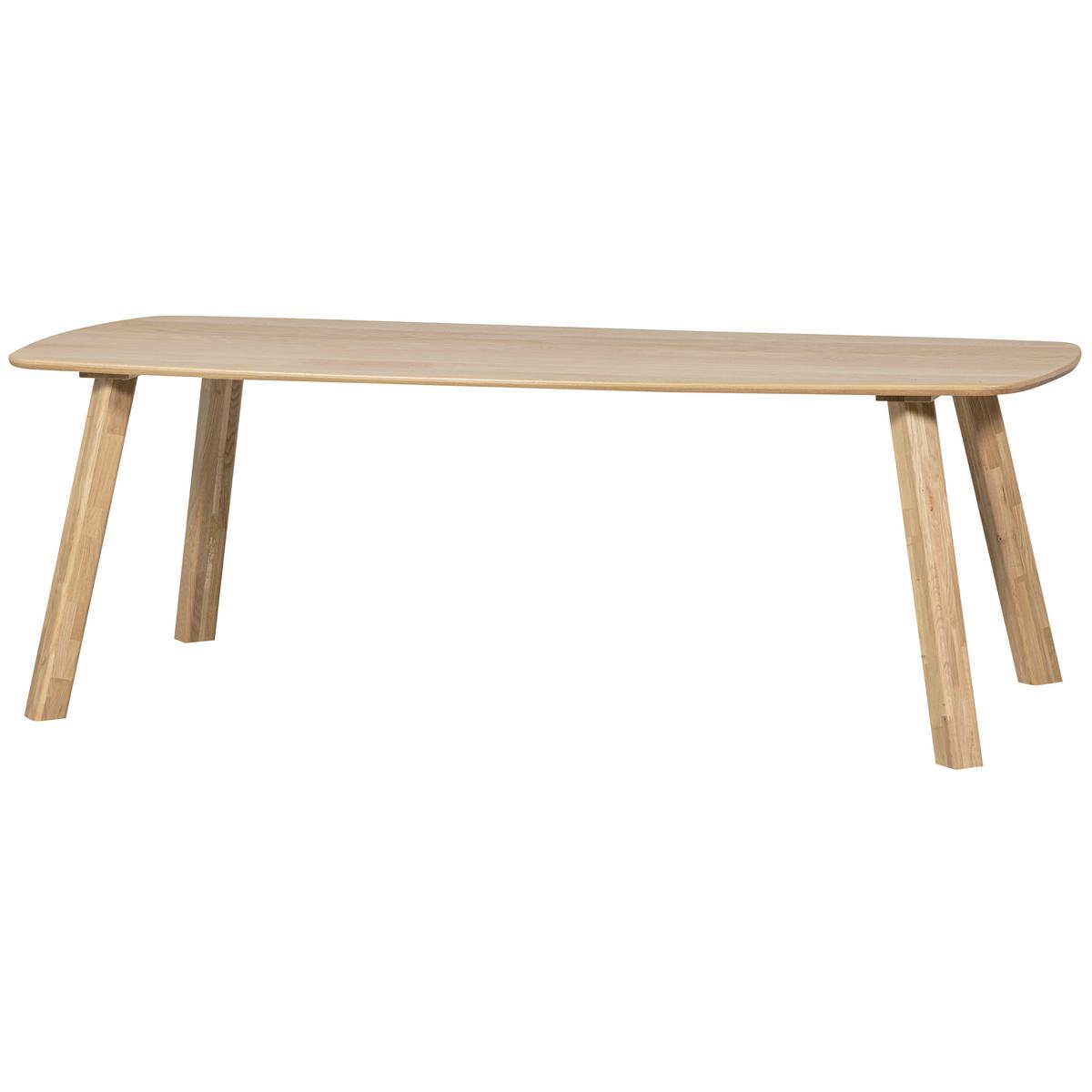 Esstisch Jouw Unieke Eichefarben L: 220 cm - Eichefarben, Design, Holz (220/100/74cm) - Livetastic
