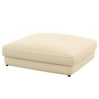 Hocker Bourbon, Creme B: 133 Cm - Creme/Schwarz, MODERN, Textil (133/43/133cm) - Trendmanufaktur