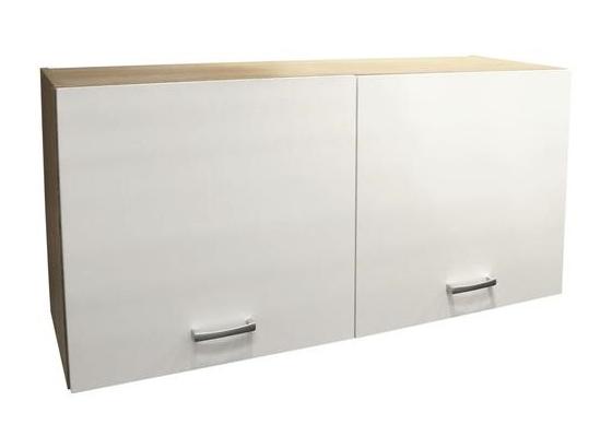Küchenoberschrank Andy B:50 cm Eiche Dekor, Weiß - Eichefarben/Weiß, Basics, Holzwerkstoff (100/50/33cm) - Xora Küchenoberschrank Andy B:50 cm Eiche Dekor, Weiß - Eichefarben/Weiß, Basics, Holzwerkstoff (100/50/33cm) - Xora