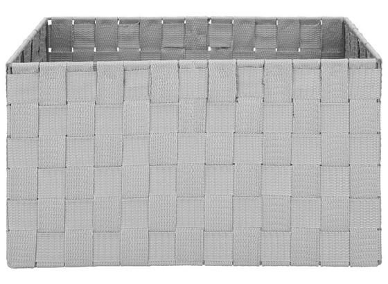 Košík Charlotte - svetlosivá, kov/plast (33,5/23,5/18cm) - Mömax modern living Košík Charlotte - svetlosivá, kov/plast (33,5/23,5/18cm) - Mömax modern living