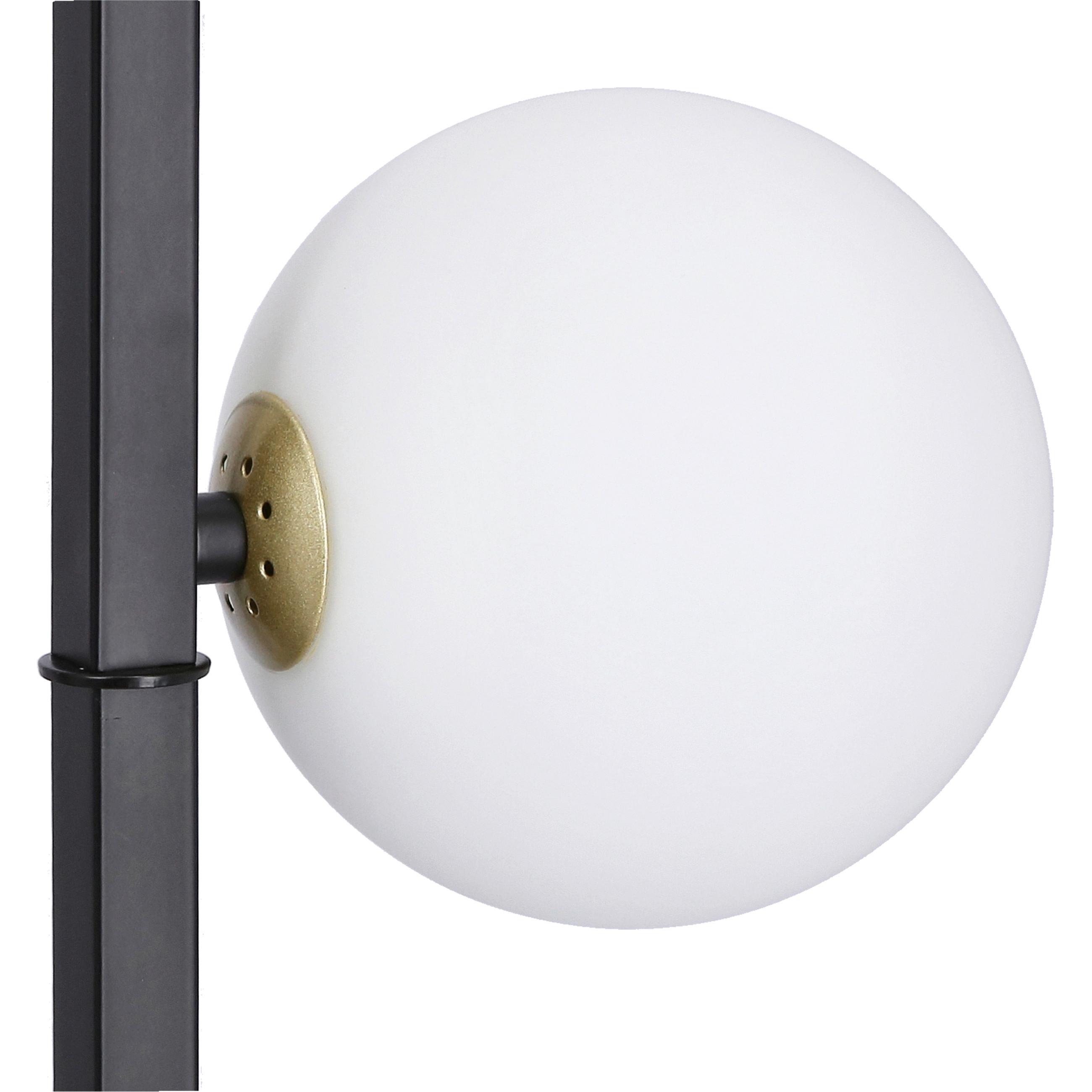 Stehleuchte 53-01238 Kama - Goldfarben/Schwarz, KONVENTIONELL, Kunststoff/Metall (34/29/150cm)