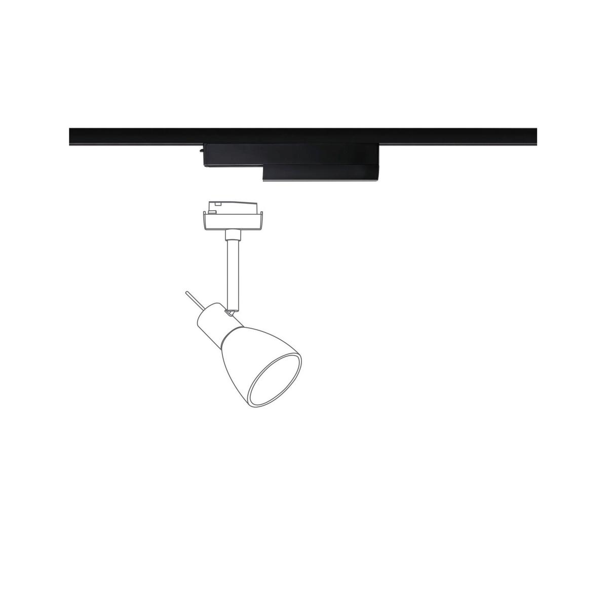 Netzadapter 50 W Schwarz Zigbee-Technologie - Schwarz, Basics, Kunststoff (16,6/5,0cm) - Paulmann