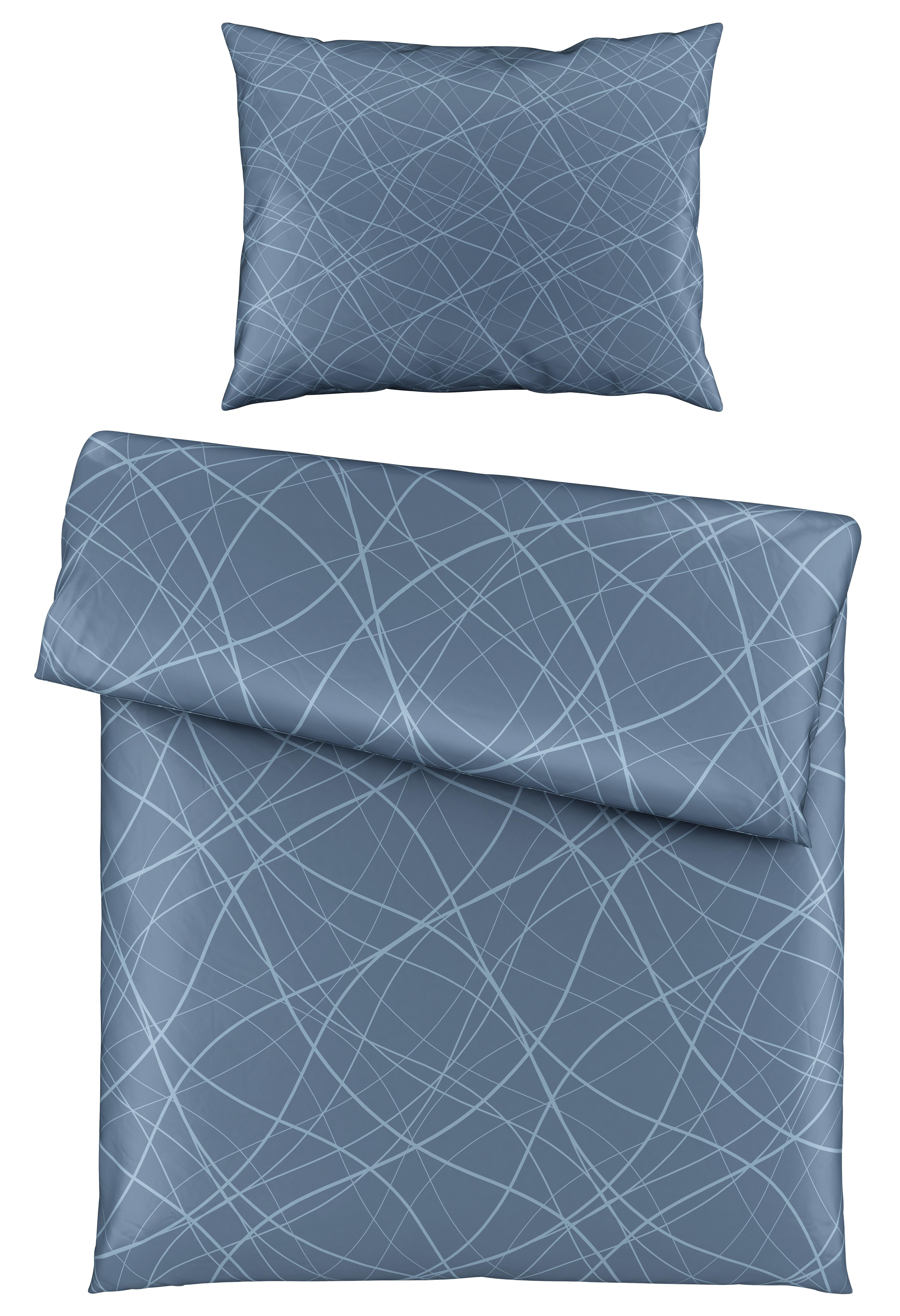 Povlečení Alex Design, 140/200cm - modrá, Moderní, textil (140/200cm) - Premium Living