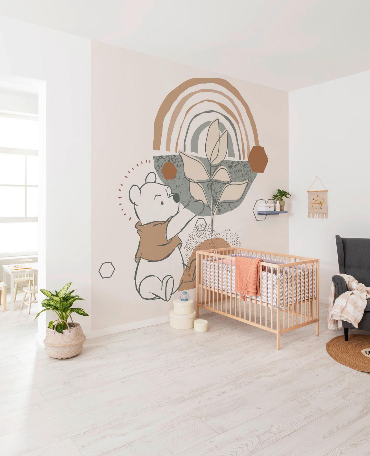 Fototapete Winnie The Pooh Grow - Multicolor, Trend, Papier (300/280cm)