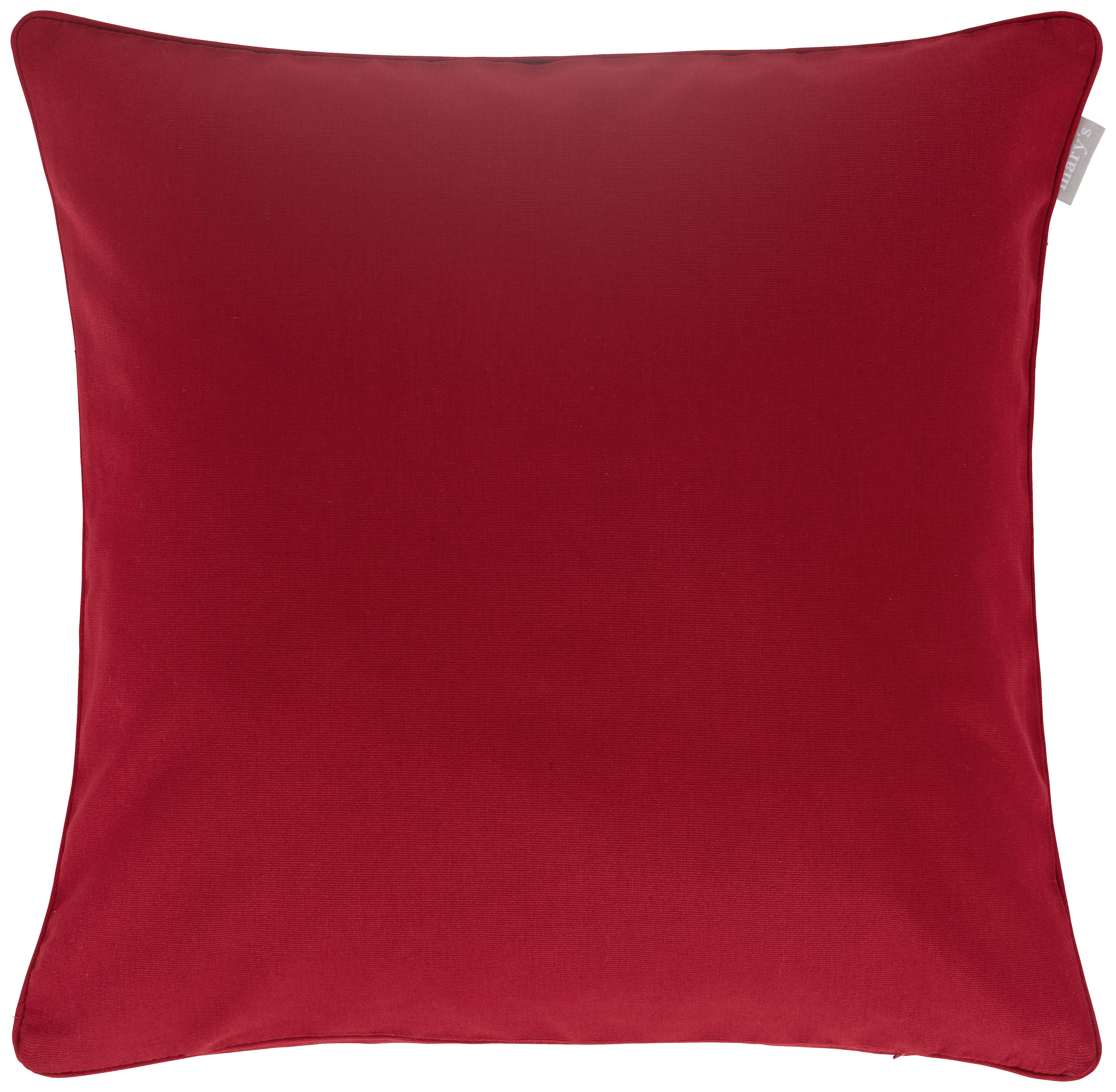 POTAH NA POLŠTÁŘ Steffi Paspel, 50/50cm,červená - tmavě červená (50/50cm) - Modern Living
