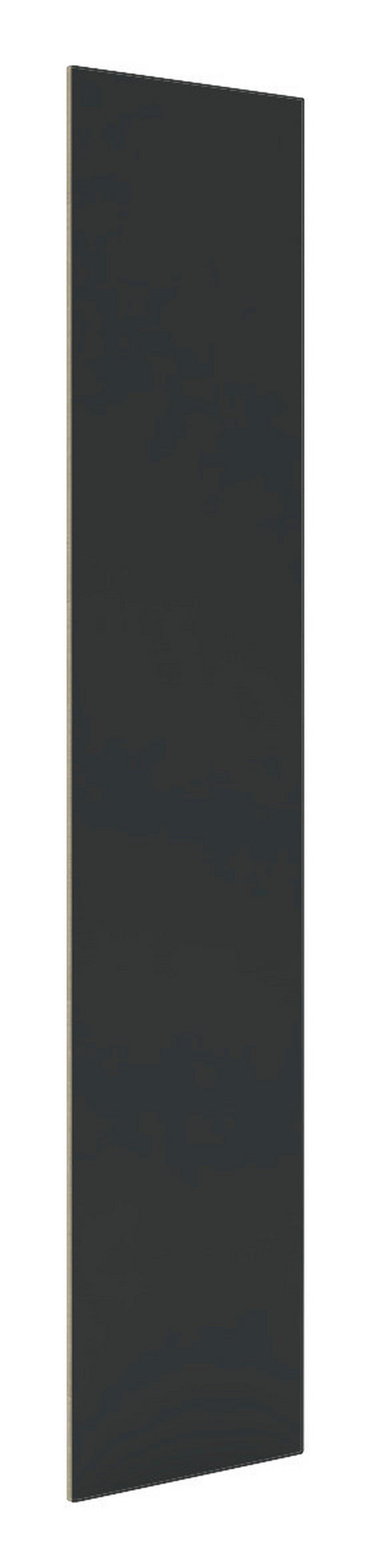 DVEŘE UNIT - antracitová, Moderní, kompozitní dřevo (45,3/202,6/1,8cm) - Ondega
