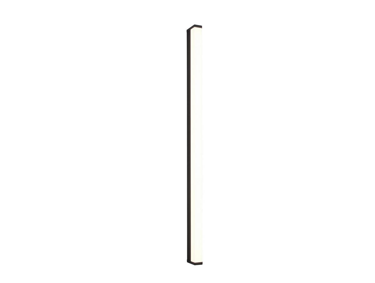 Led-wandleuchte Fabio, 1-Flammig, Länglich - Schwarz/Weiß, Basics, Kunststoff/Metall (120/3,8/7,9cm) - Trio Leuchten