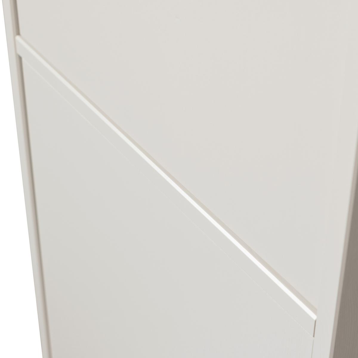 Mehrzweckschrank Meggy Grau B: 55 cm - Grau, Design, Holz (55/215/40cm) - Livetastic